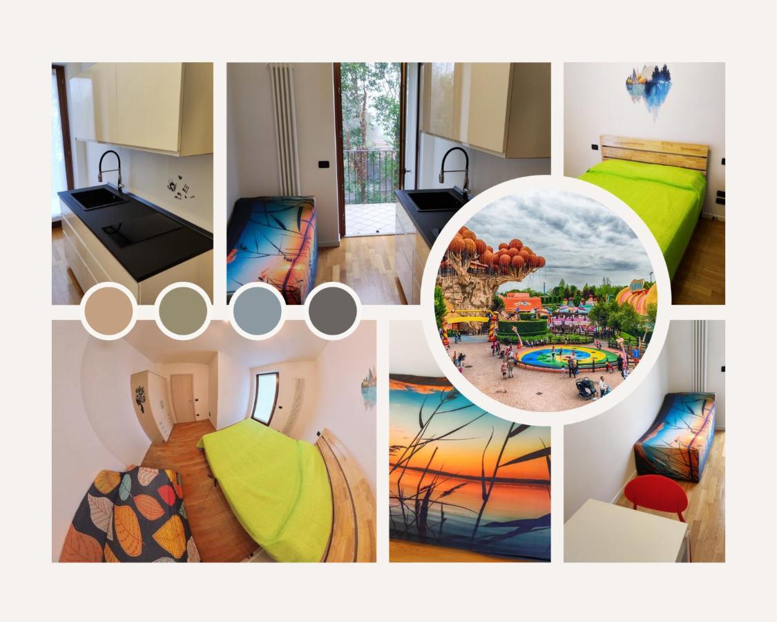 Casa Dolcitalia A Gardaland Con Piscina Appartement Ronchi  Buitenkant foto